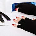 thumbnail image 3 of Guante con protección UV, guantes para uñas, guante para manicura en gel, 3 pares de guantes para uñas que protegen las manos de las lámparas LED, guantes sin dedos anti UV, para esmalte de uñas,, 3 of 6