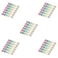 thumbnail image 1 of Wweixi 12Pcs Spiky Sensory Finger Rings Acupressure Rings Set Silent Stress Relief Lightweight Waterproof Massage Ring 5pcs 5Set, 1 of 6