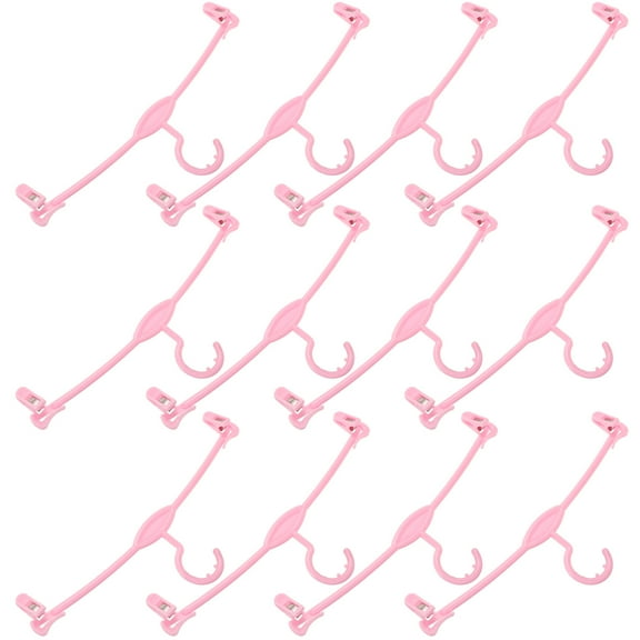 15 Pcs Bra and Panty Hangers Drying Clothing Coat