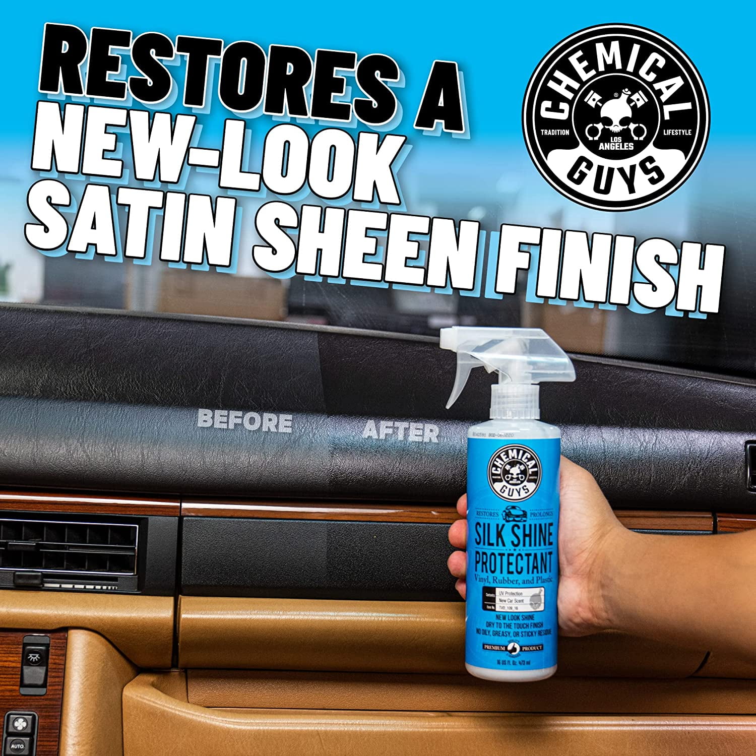chemical guys silk shine sprayable dressing tvd_109 Chemical Guys TVD_109 - Silk Shine Sprayable Dressing