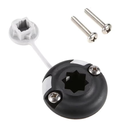 Kayak Rails Mount Boats Railing Mounting Base Sea Fishing Rod Holder Mount Base Canoes Kayak Mount Base With Screws