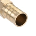 thumbnail image 5 of Unique Bargains Brass 14x48.2mm Straight Quick Connection Barb Hose Fitting 2 Set, 5 of 5