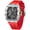 RED PD1738, variant on New Men's Quartz Watches Stainless Steel Waterproof Wrist Watch for Men with Japan VH65 Movement PD1738