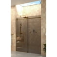 thumbnail image 4 of Glass Warehouse BTSLD-60-MB Equinox 78" High X 60" Wide Sliding Frameless Shower Door -, 4 of 7