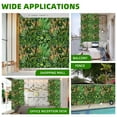 thumbnail image 6 of Artificial Wall Panels 20 x 20 Inch,Grass Wall Panels with 20 Zip Tiles.Greenery Backdrop Privacy Screen for Indoor and Outdoor Decor,12 Pack, 6 of 6