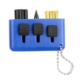thumbnail image 1 of Cepillo de limpieza de palos de golf profesional retráctil portátil para palos de hierro de madera Azul kusrkot, 1 of 8