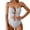 02 White, variant on Fewfanhot Womens One Piece Swimsuits Halter Bathing Suits Push Up Swim Suits Slimming Tummy Control Swimwear