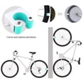 thumbnail image 4 of Bicycle Parking Buckle Wall Mount MTB Road Bike Vertical Storage Rack Bike Clip Display Rack MTB Bike Buckles, blue, 4 of 5