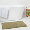 thumbnail image 2 of 20"x34" Antimicrobial Bath Rug Olive Green - Machine Washable, Latex Backed, Tufted Polyester, 2 of 4