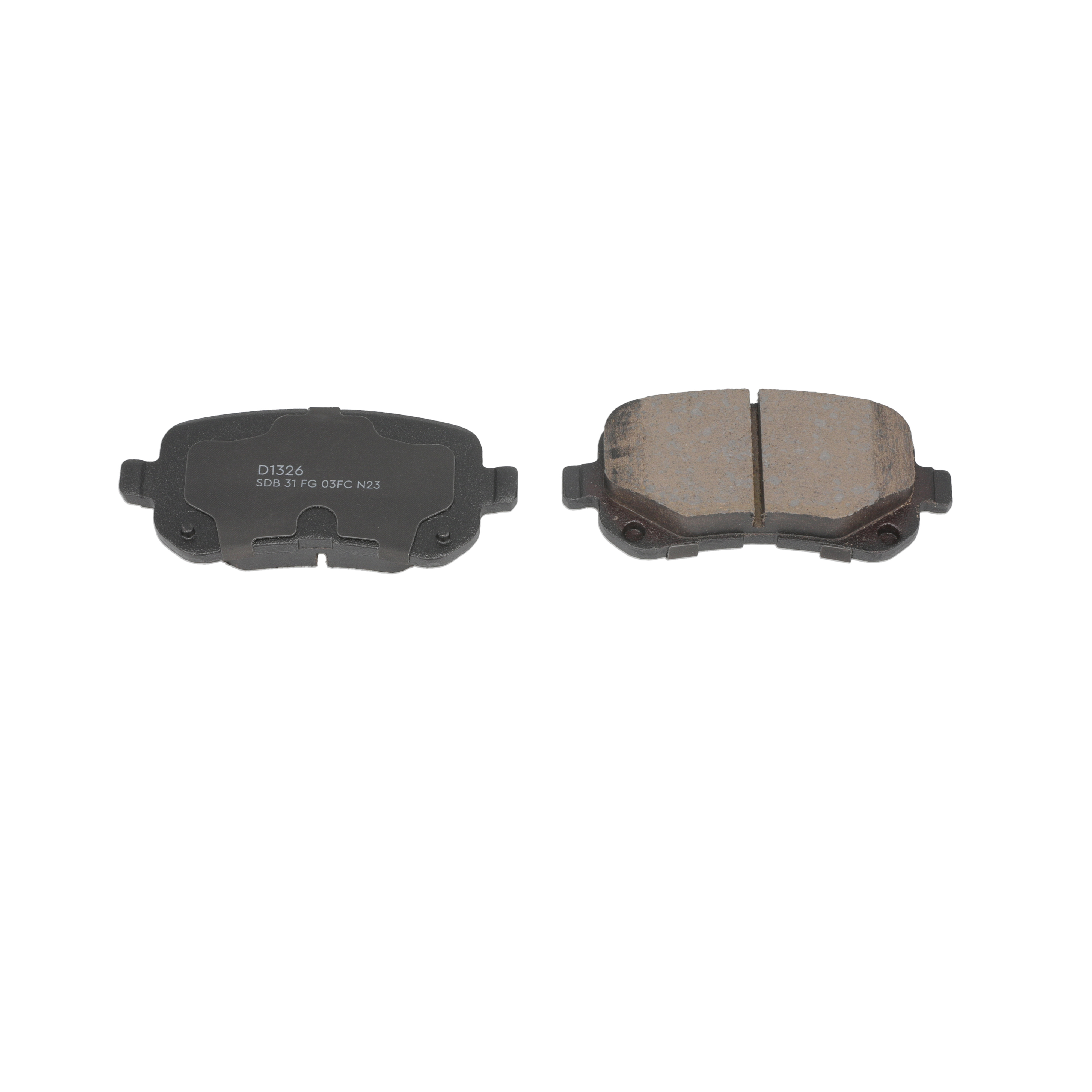 Winstop Brake Pad Set, Rear WS.1326.0.C, Dodge Grand Caravan 2012-2008