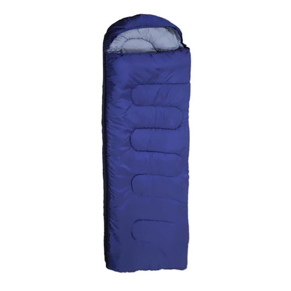 de Dormir para Camping con Bolsa de Compresión - 3 Estaciones para Cálido , E Impermeable para Adultos Y Equipo 0.7kg-Navy DYNWAVEMX Saco de dormir para sobres que acampa