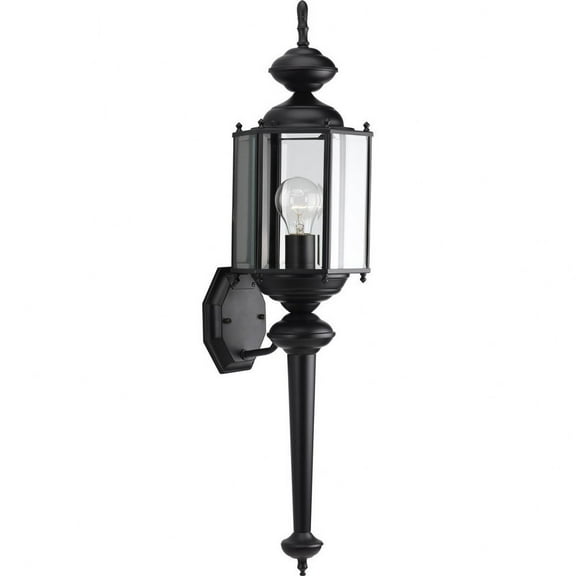 Progress Lighting - One Light Wall Lantern - Outdoor - BrassGUARD Lantern -