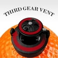 thumbnail image 4 of London Sunshine Ceramic Kamado Charcoal BBQ Grill -The Junior Series with Tall Stand (ORANGE), 4 of 7
