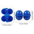 thumbnail image 2 of WEUVEB 4Ud Huevos Para Senderismo Camping Material Plástico Color Surtido, 2 of 8