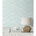 thumbnail image 5 of NextWall Sky Blue Bayside Waves Peel and Stick Wallpaper - 20.5 in. W x 18 ft. L Roll, 5 of 7