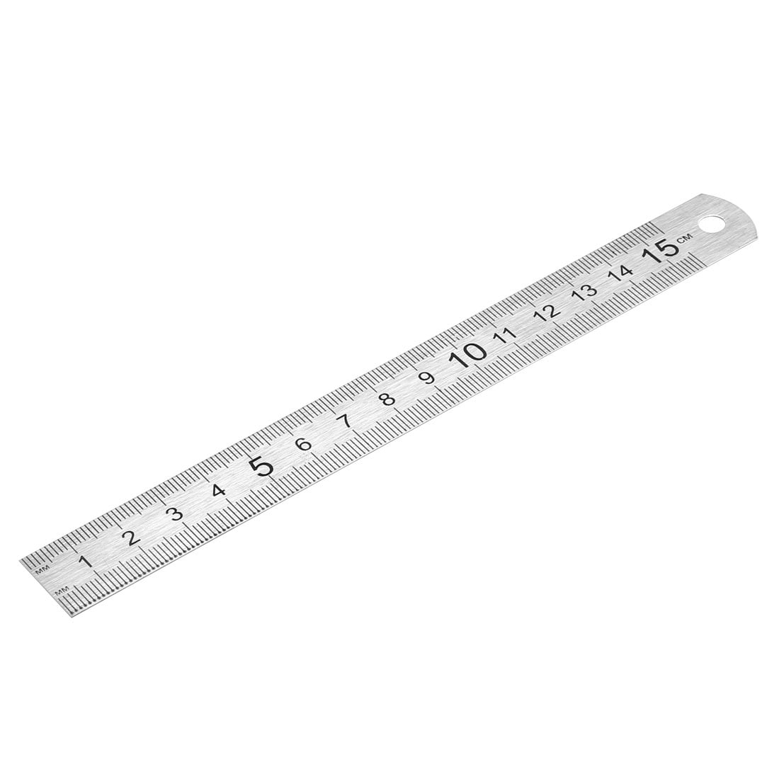 Double Side Measuring Stainless Steel Straight Ruler 15cm - 6 Inches -  TURBINES RC