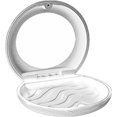 thumbnail image 1 of sowsmile Dental Slim Oral Care Teeth Tooth Invisible Orthodontic Appliance Aligner Retainer Braces Storage Box Organizer Container Case with mirror (White Box With Mirror) White with Mirror, 1 of 1