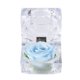 thumbnail image 4 of 1 rosa fresca preservada en cúpula de cristal con cinta decorativa, regalo para San Valentín, aniversario, cumpleaños (azul claro)., 4 of 5