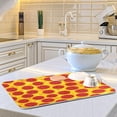 thumbnail image 5 of riloi Pepperoni Pizza Funny Dish Drying Mat 16x18 for Kitchen Counter Decor Cute Food Unique Fast Absorbent Tableware Dishes Pad Baby Bottle Rack Drainer Mats Heat Resistant Kitchen Accessories, 5 of 6
