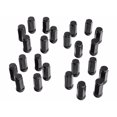 thumbnail image 1 of Rugged Ridge Lug Nut 16715.32 14 Millimeter - 1.5 Thread Size; Conical Seat; Spline Drive Closed Shaped End Lug; 2 Inch Overall Length; Spine Drive; With Spline Tool; Powder Coated; Black; Steel, 1 of 3