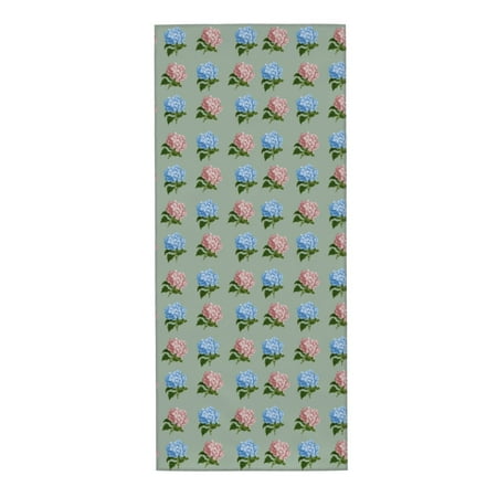 

Home Towels Hydrangea Vintage Pattern Absorbent Hanging Hand Towel Small Bath Towel Decorative Kitchen Dish Guest Towel For Spa Gym Hote 12x27.5in