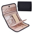 thumbnail image 3 of CSChome Jewelry Bag Travel Jewelry Organizer Roll: Transparent Foldable Compartment Storage (Portable Jewelry Organizer for Necklaces Earrings Rings, 1Pc), 3 of 7