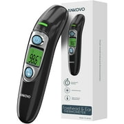 Ankovo Touchless Thermometer, Digital Infrared Thermometer, Forehead and Ear Thermometer