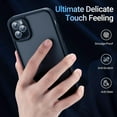 thumbnail image 5 of for iPhone 11 Pro Max Phone Case, Shockproof iPhone 11 Pro Max Case, Military Grade Drop Protection, Protective Hard Back Slim Translucent Case for iPhone 11 Pro Max 6.5'', Frosted Black, 5 of 7