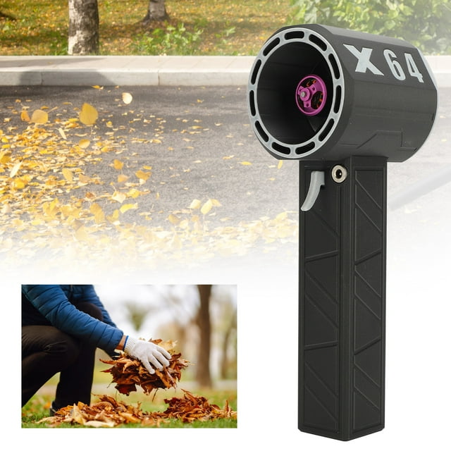 Electric Air Duster, 1400g Thrust 64mm Brushless Motor 8000mAh Rechargeable Cordless Dust Blower with Stepless Speed Adjustment, for Computer Keyboard Car Outdoor Use