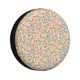 thumbnail image 1 of Balery Watercolor Wildflowers Cubiertas para Neumáticos - Protector Resistente para Neumáticos de Camioneta, SUV, Remolque, Camper y RV-16 inch, 1 of 6