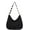 Black, variant on CoCopeaunts Women Tote Bag Large Shoulder Bag Vintage Hobo Bag Commute Satchel Chain Bag