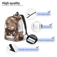thumbnail image 3 of Balery Cute Cow Bath Mochila Clásica Impresa Básica para Viaje, Mochila Escolar Resistente al Agua, Mochila de Lona con Correas Ajustables-Small, 3 of 5