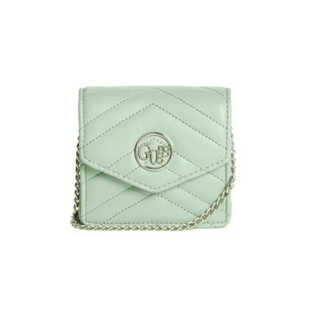 mengsel begaan koppeling Blaire Chain Card Case by Guess, Mint Blue - Walmart.com