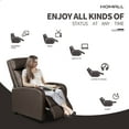 thumbnail image 6 of Homall Adjustable PU Leather Adjustable with Upgraded Footrest Recliner Black, 6 of 8