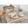 thumbnail image 3 of Artesanal Striped Raffia Placemat 12”x18” – 100% Cotton for Stylish Home Decor, 3 of 5