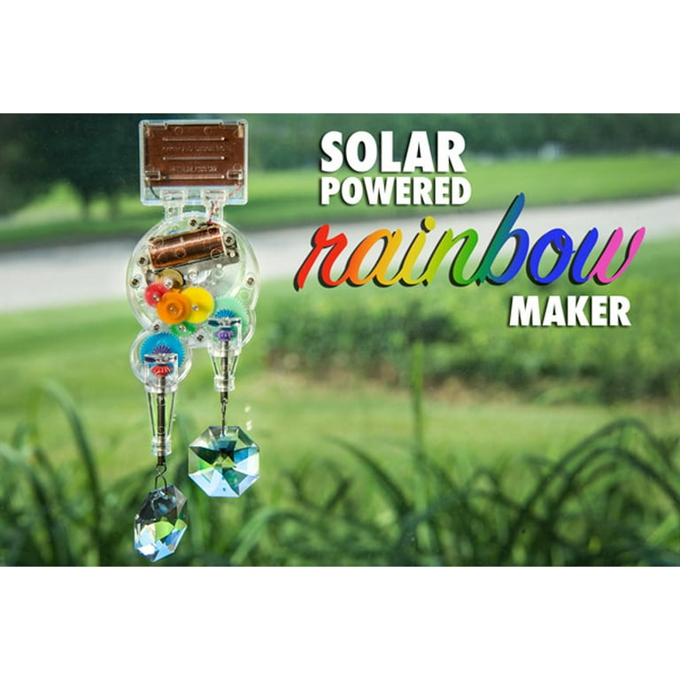 Solar Powered Double Rainbow Maker