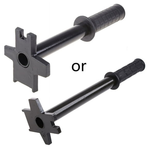 55 Gallon Oil Drum Cap Opener Manual Universal Oil for Tank Opening Wrench 200L Plastic Oil Drum Lid Opener Barrel Opene