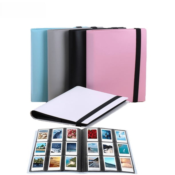 Álbumes de fotos de 3 pulgadas, 160/360/432, gran capacidad, libro de colección de fotografías con tarjetas de juego elásticas