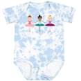 thumbnail image 3 of Inktastic Little Ballerina Trio Girls Baby Bodysuit, 3 of 5