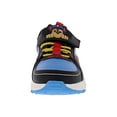 thumbnail image 3 of Paw Patrol Toddler Boys Hook & Loop Lighted Athletic Sneaker (Toddler/Little Kids), Black/Blue, 6 Toddler, 3 of 5