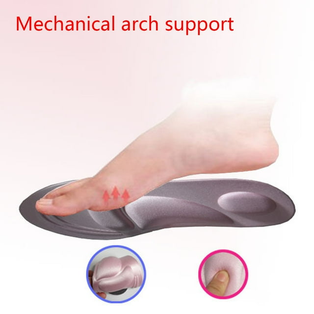 Dalazy Flat Feet Arch Soft Support Shoe Insole Pad foot support pad Breathable Elastic Massage Sponge Shoe Inlay Women