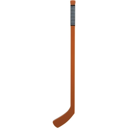 Grey Straw - Plastic Hockey Stick Drinking Straws, 6ct