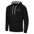 thumbnail image 2 of Men's Antigua Black Seattle Seahawks Brushed Carbon Victory Pullover Hoodie, 2 of 4