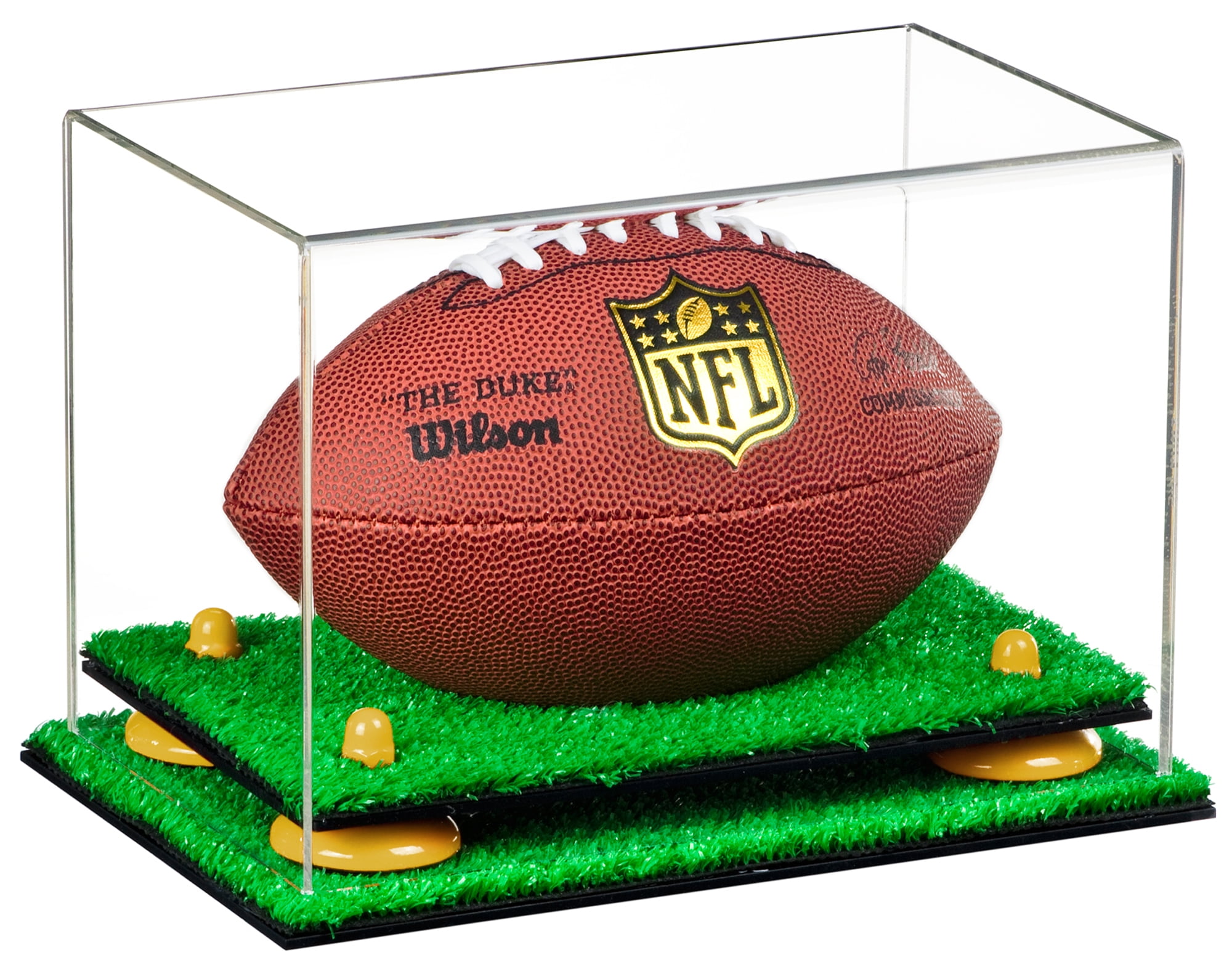 Clear Acrylic Mini Miniature (not Full Size) Football Display Case