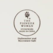 The Pioneer Woman Agatha 12-Piece Stoneware Dinnerware Set, Green