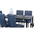thumbnail image 2 of Comedor Laos Azul 6 Sillas Tubular Cubierta Laminada MOBILKRAFT Modelo Laos 6 Sillas Rectangular Estilo Contemporáneo, 2 of 2
