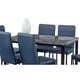 thumbnail image 2 of Comedor Laos Azul 6 Sillas Tubular Cubierta Laminada MOBILKRAFT Modelo Laos 6 Sillas Rectangular Estilo Contemporáneo, 2 of 2