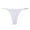 White, variant on Bovxnpu Womens Underwear Plus Size Panties, Lace Thongs for Women No Show Thong Underwear, Women's Lace Flowers Embroidered Cotton Crotch Low Waist Thong Underwear L