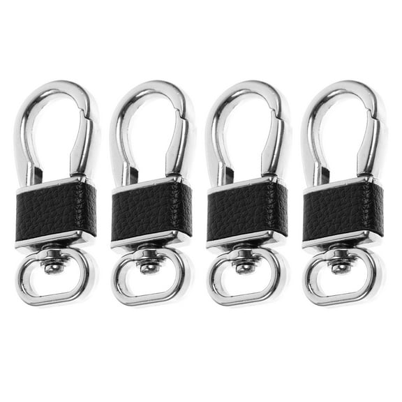 4 Pcs Men Keychains Birthday Gifts Rings Belt Carabiner Man
