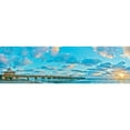 thumbnail image 3 of Vaughn, Steve 14x7 Black Modern Framed Museum Art Print Titled - Sunrise on Juno Beach, 3 of 5